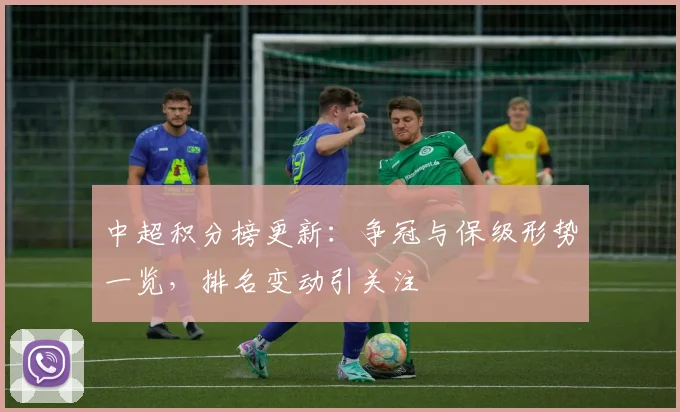 中超积分榜更新：争冠与保级形势一览，排名变动引关注